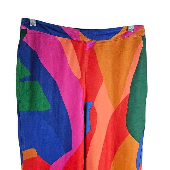 FARM Rio Multicolor Boot Cut Pants - Picture 6 of 10